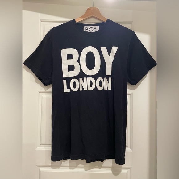 Boy London Black T-shirt - Picture 1 of 2